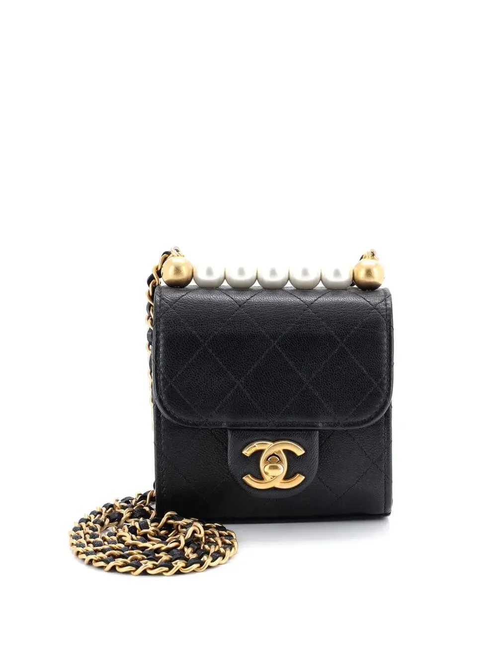 Chanel Chic Pearls Flap Clutch With #205376C26B